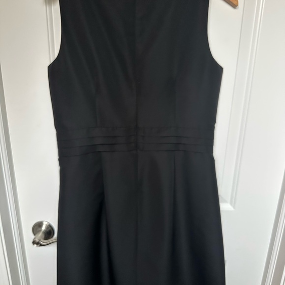 Taylor Black Sleeveless Fit and Flare Dress. Comfortable, Flattering cut LBD! - Picture 12 of 13